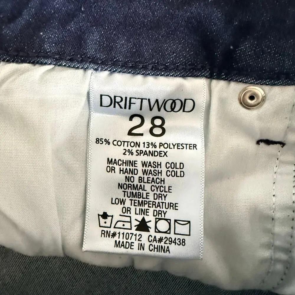 Driftwood x Free People flare pants floral embroidery jeans boho 28
